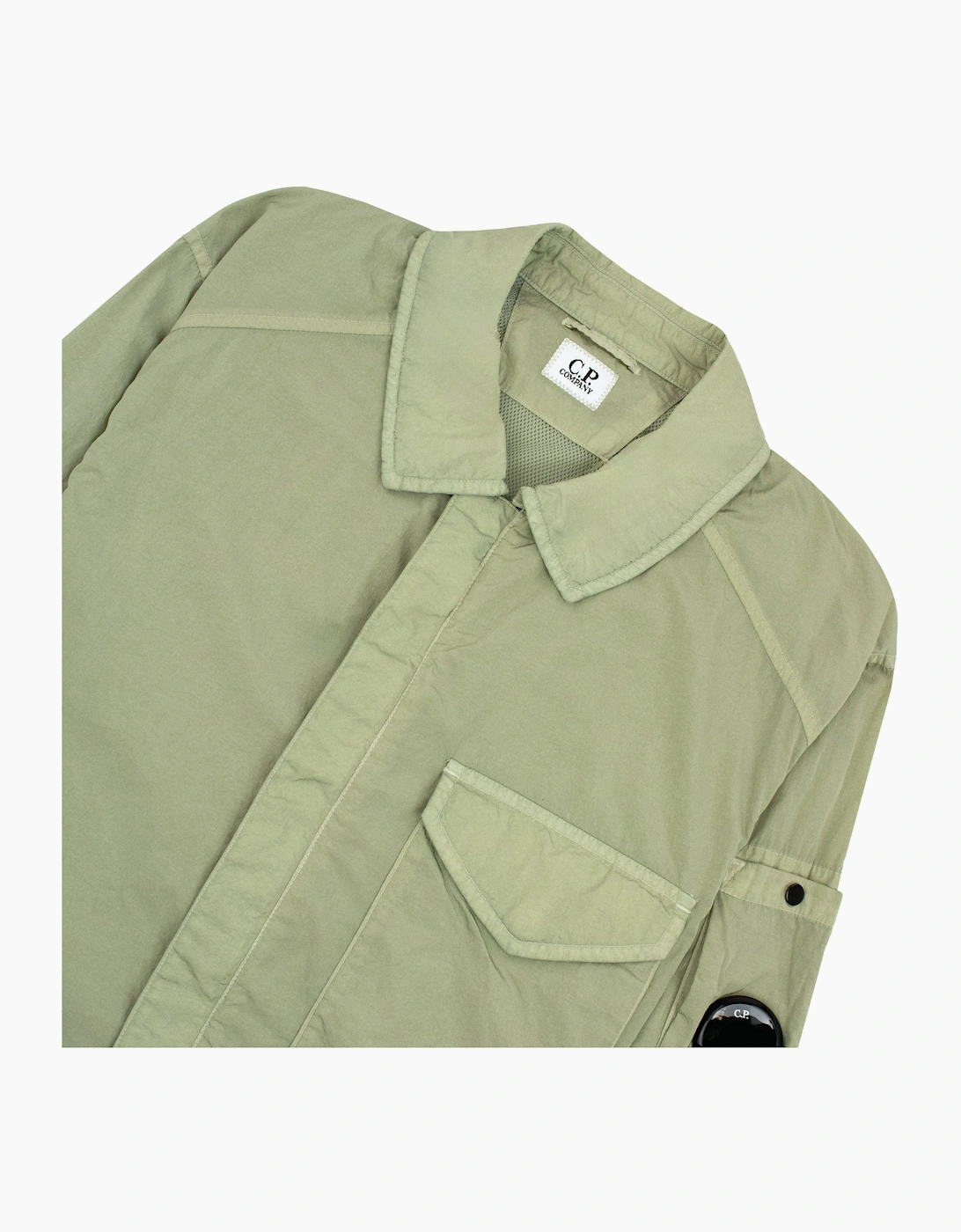 Cp Company Chrome R Pocket Overshirt MOSS GRAY 610