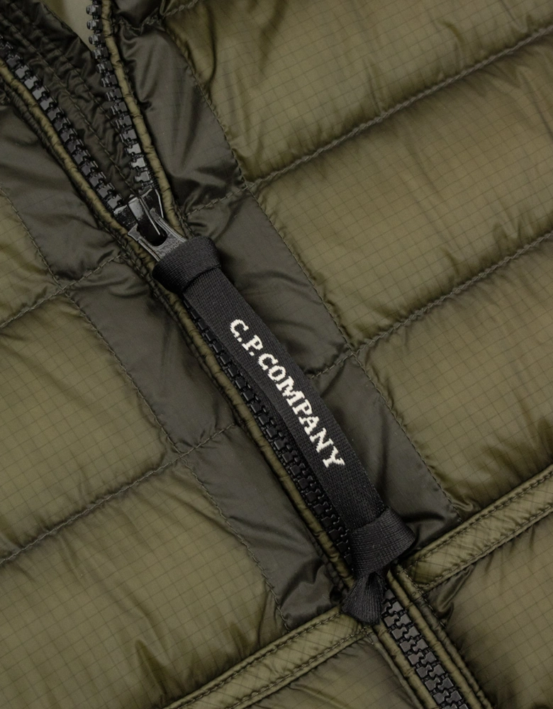 Cp Company D.D. Shell Down Lens Gilet Khaki 683