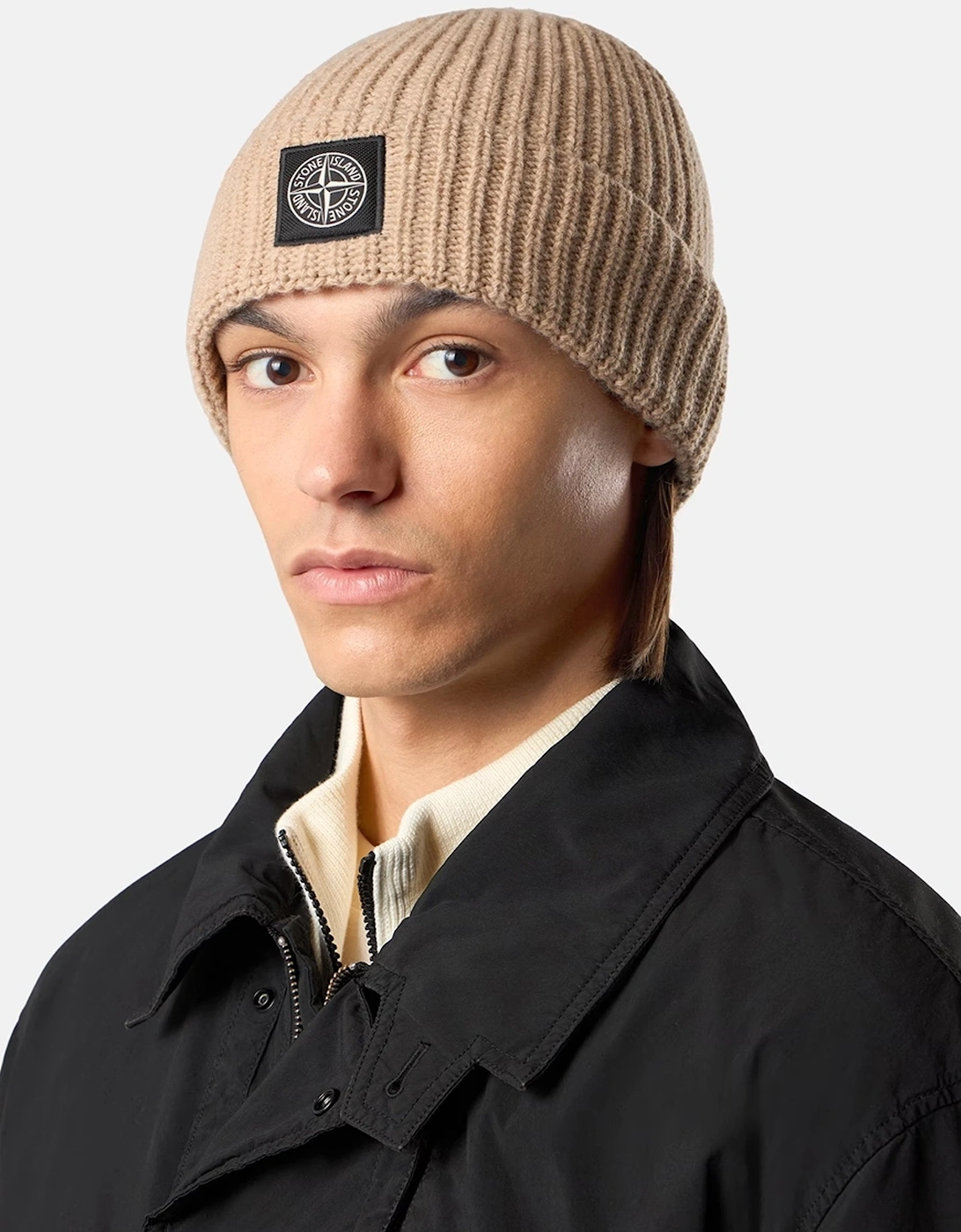 Patch Logo N100012 Hat Beige