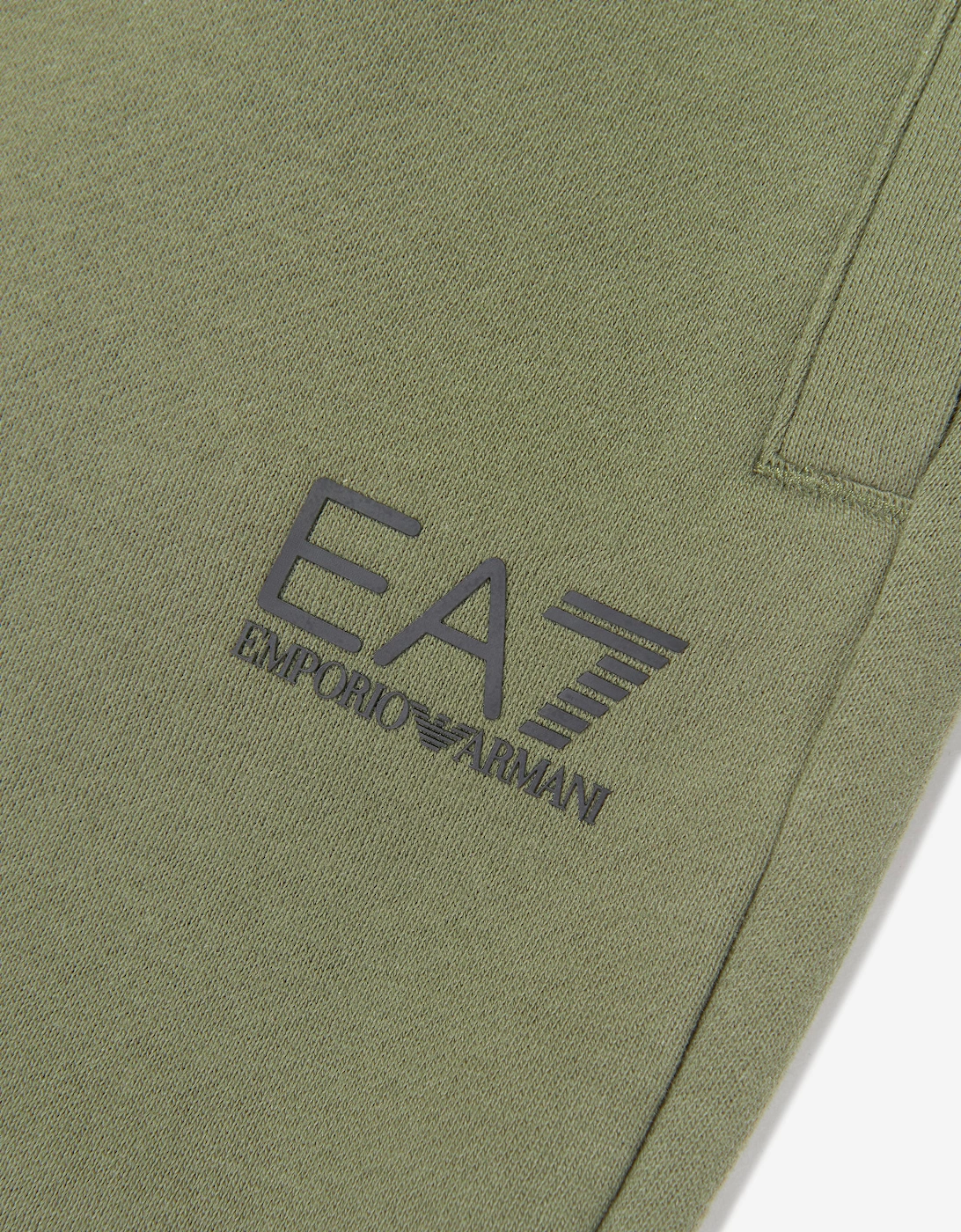 EA7 Emporio Armani Boys Train Core ID Joggers in Green