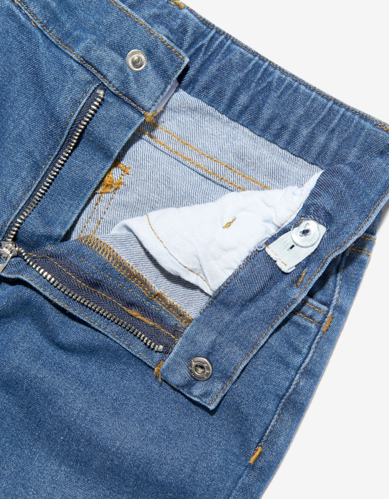 Childsplay Basics Kids Wide Leg Jeans in Blue