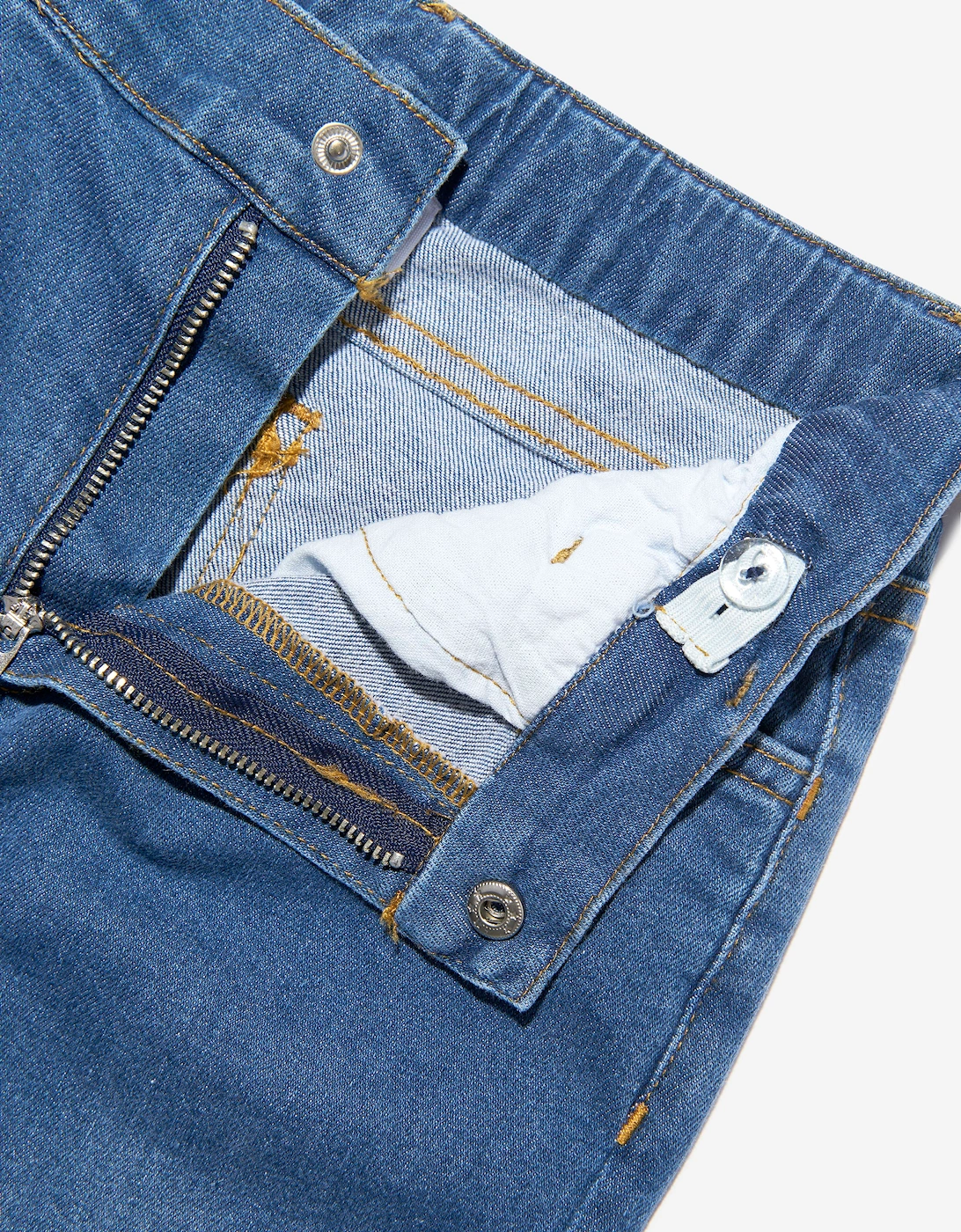 Childsplay Basics Kids Wide Leg Jeans in Blue
