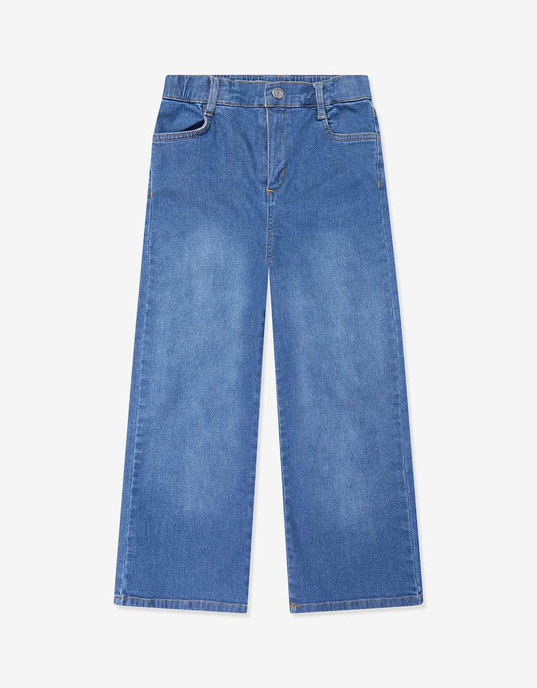 Childsplay Basics Kids Wide Leg Jeans in Blue