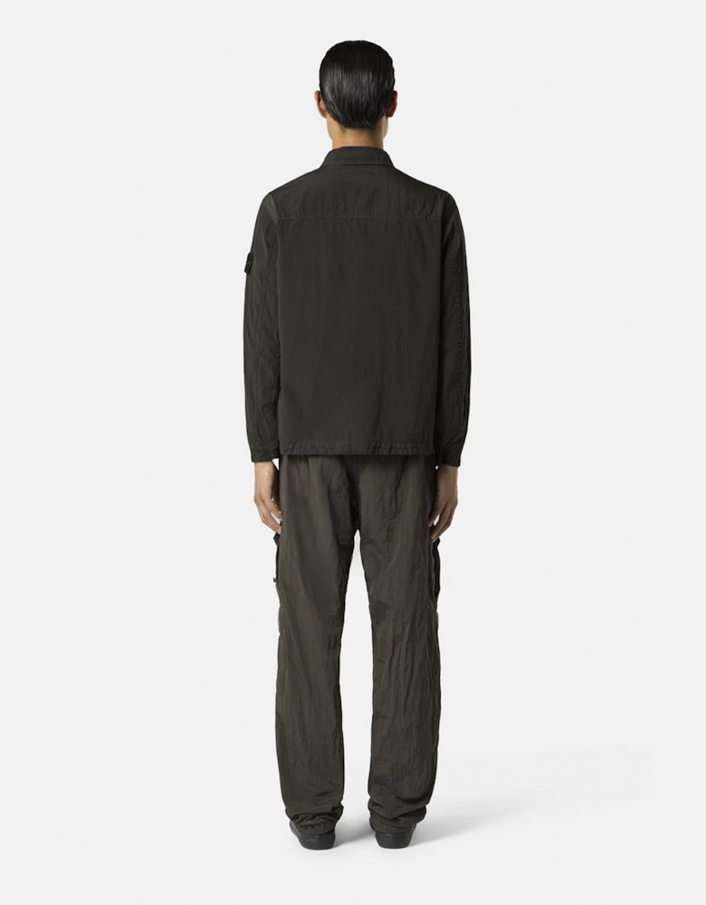 Slant Pocket 1200009 Overshirt Grey