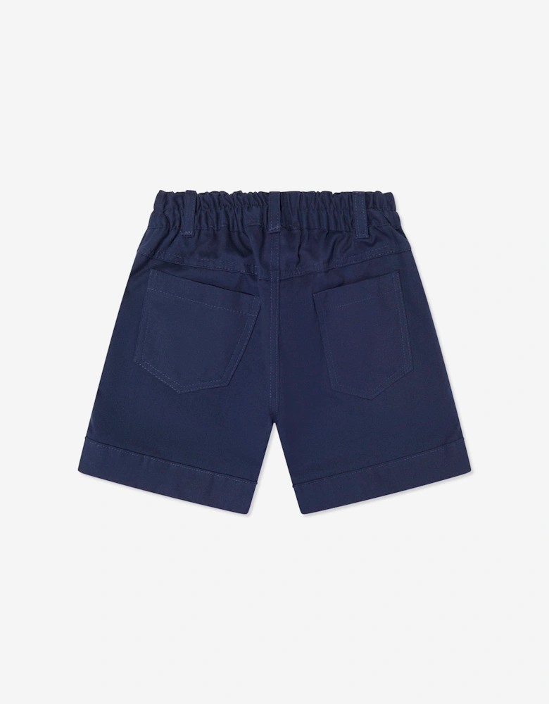 Childsplay Basics Boys Pocket Gabardine Shorts in Navy