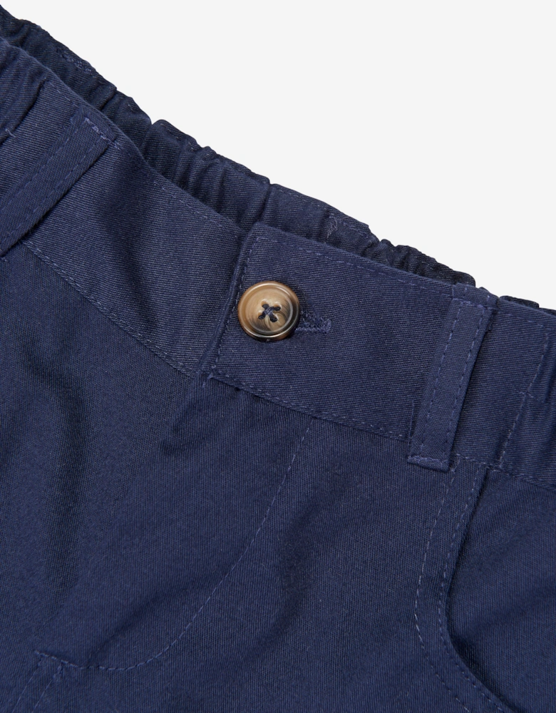 Childsplay Basics Boys Pocket Gabardine Shorts in Navy