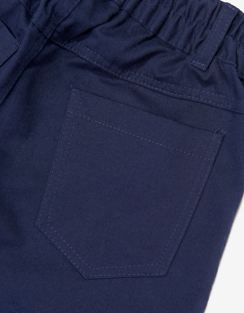 Childsplay Basics Boys Pocket Gabardine Shorts in Navy