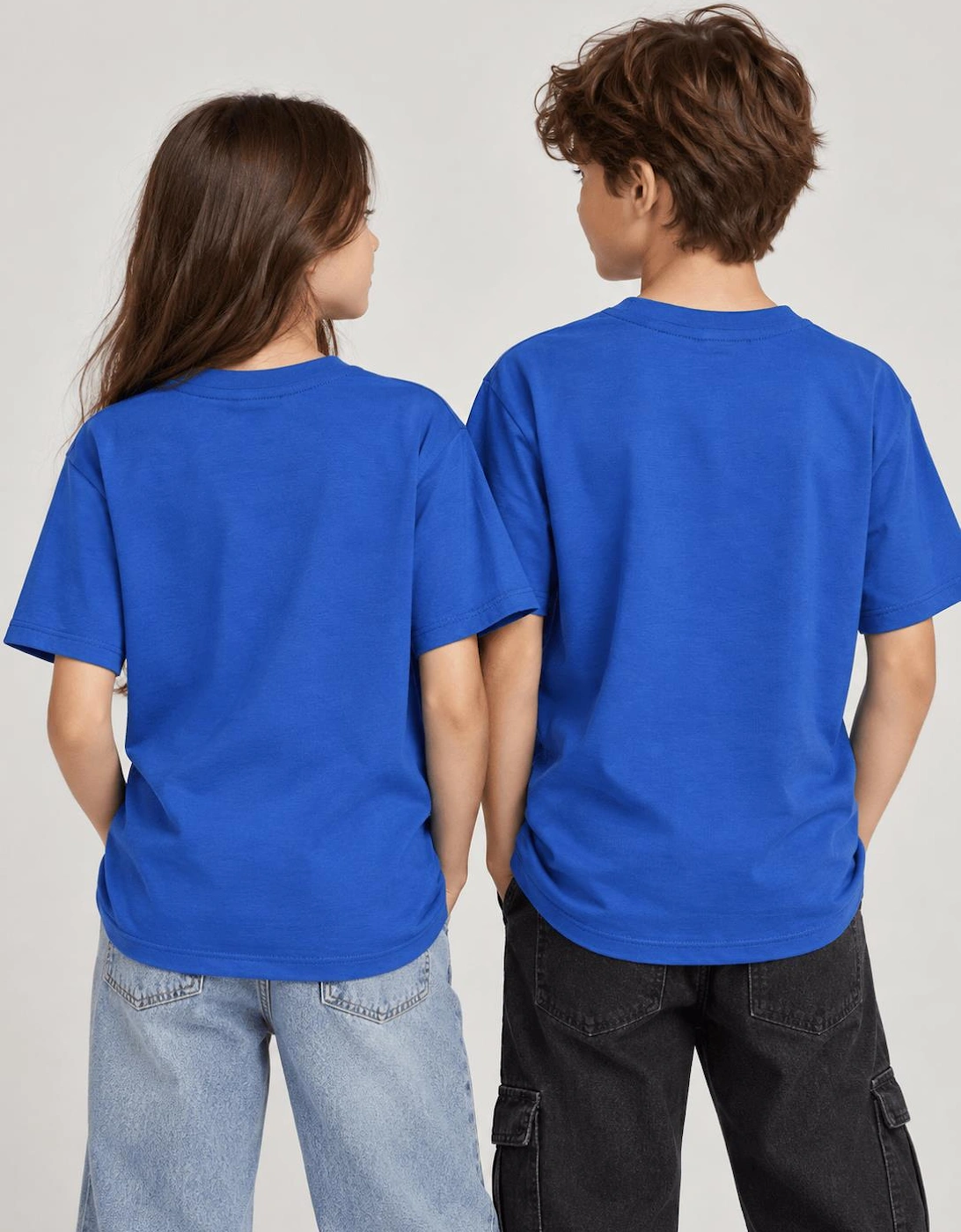 Childsplay Basics Kids Oversized T-Shirt in Blue