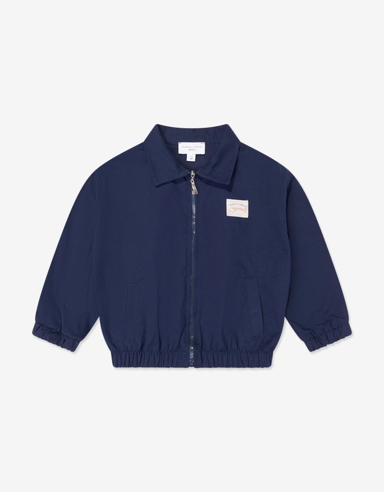 Childsplay Basics Boys Gabardine Jacket in Navy