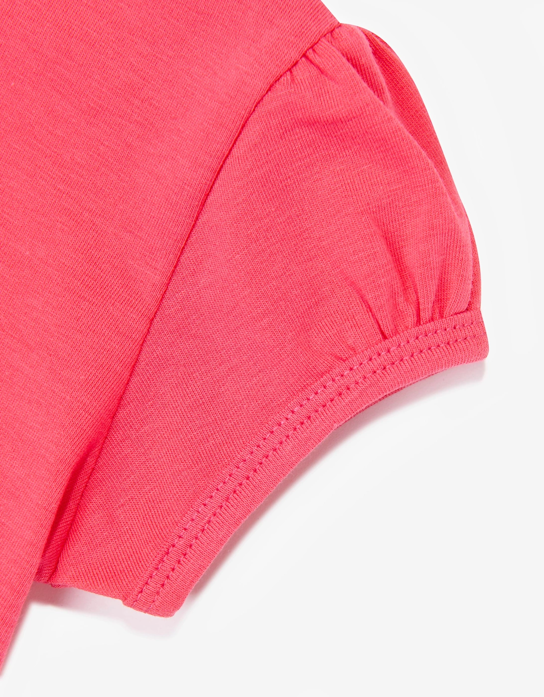 Childsplay Basics Girls Cotton T-Shirt in Pink