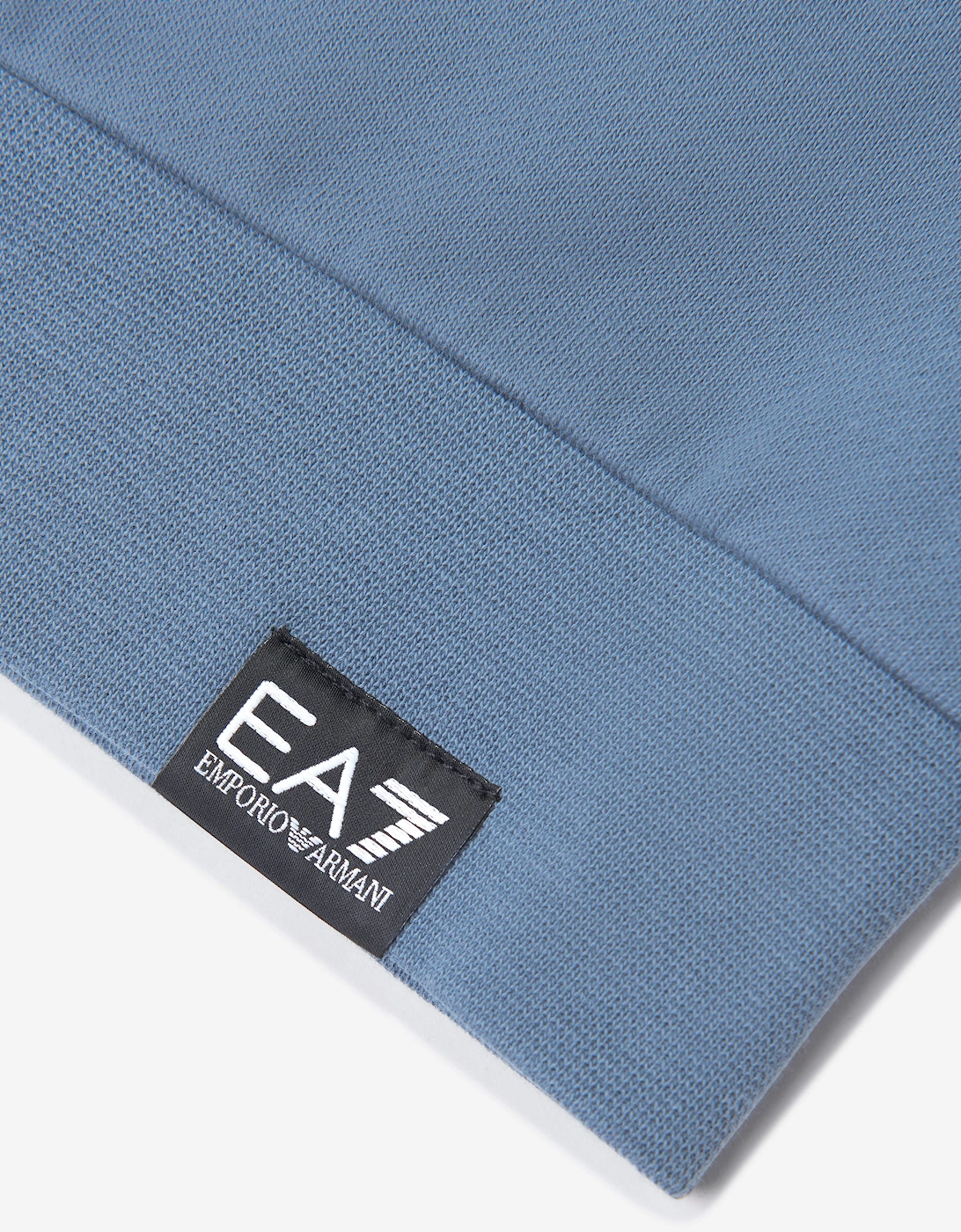 EA7 Emporio Armani Boys Train Oversize Logo Sweatshirt in Blue