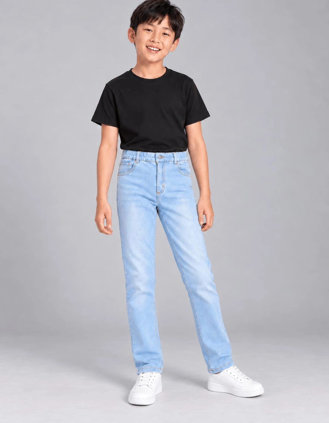 Childsplay Basics Boys Narrow Leg Jeans in Blue
