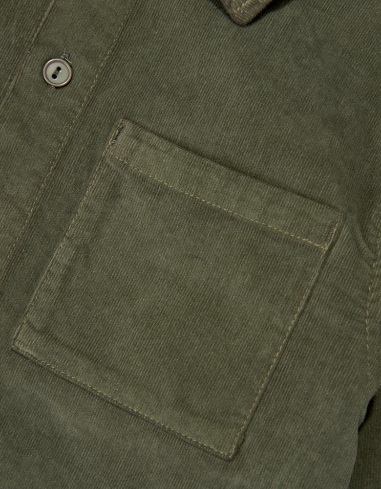 Childsplay Basics Boys Corduroy Shirt in Green