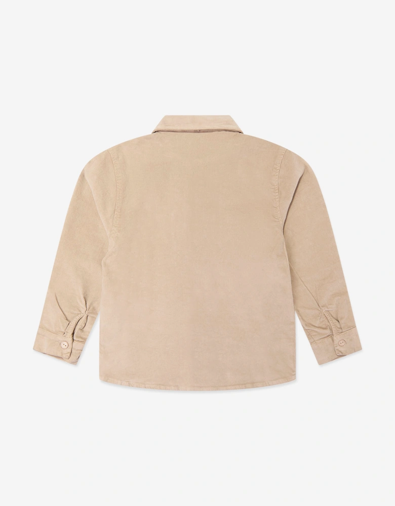 Childsplay Basics Boys Corduroy Shirt in Beige
