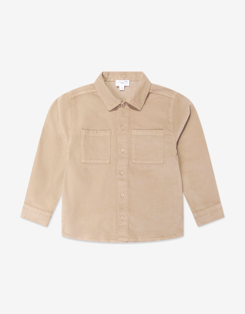 Childsplay Basics Boys Corduroy Shirt in Beige