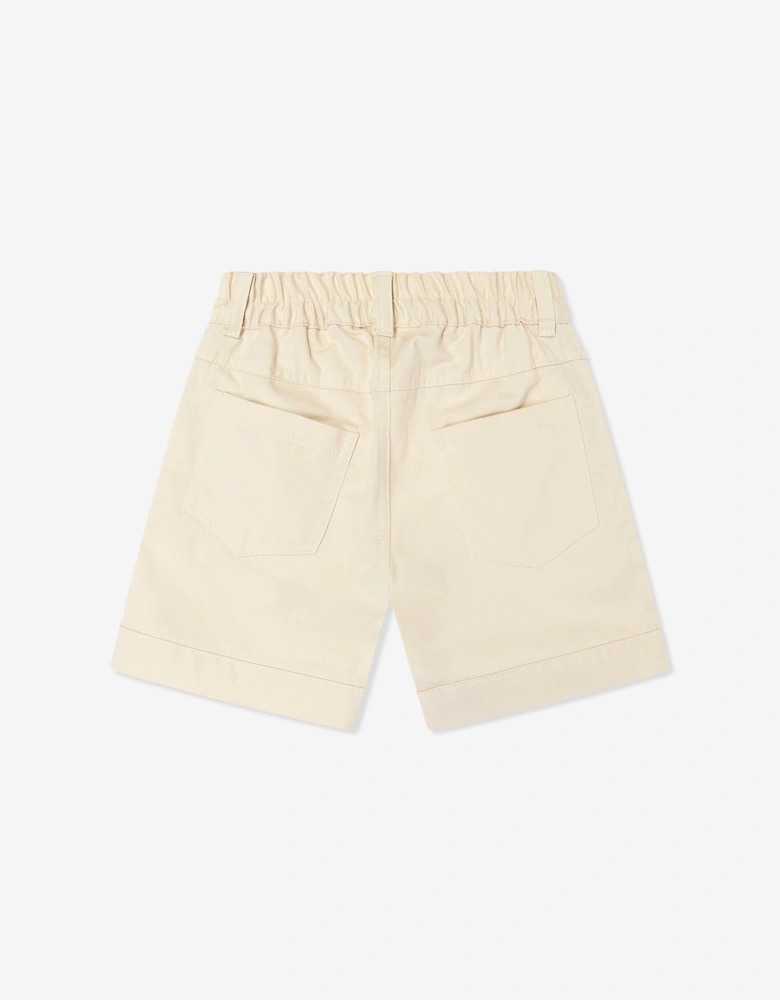 Childsplay Basics Boys Pocket Gabardine Shorts in Beige