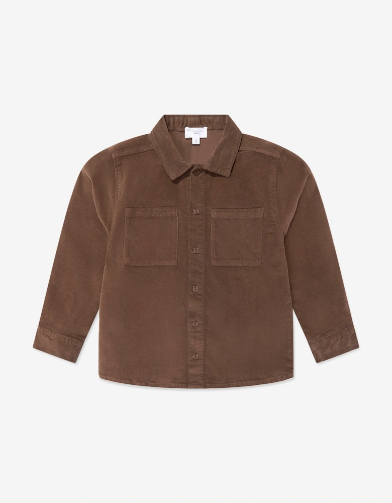 Childsplay Basics Boys Corduroy Shirt in Brown