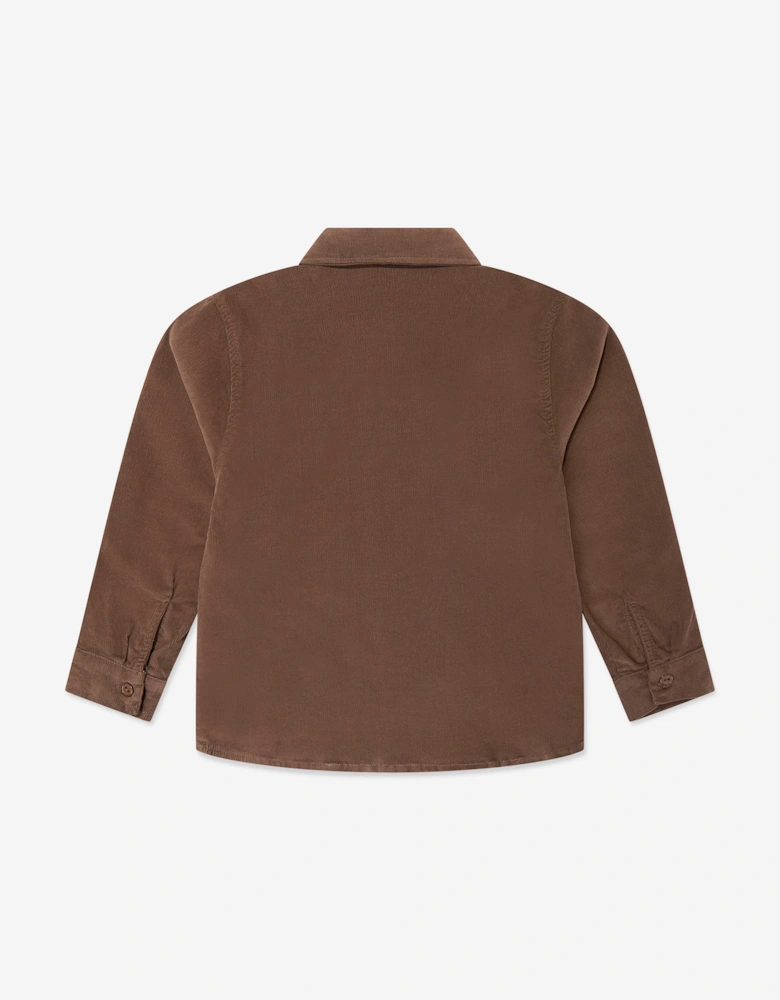 Childsplay Basics Boys Corduroy Shirt in Brown