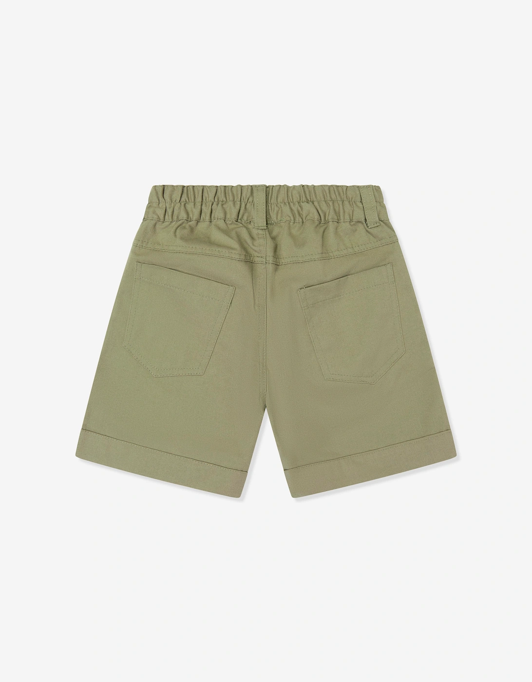 Childsplay Basics Boys Pocket Gabardine Shorts in Green