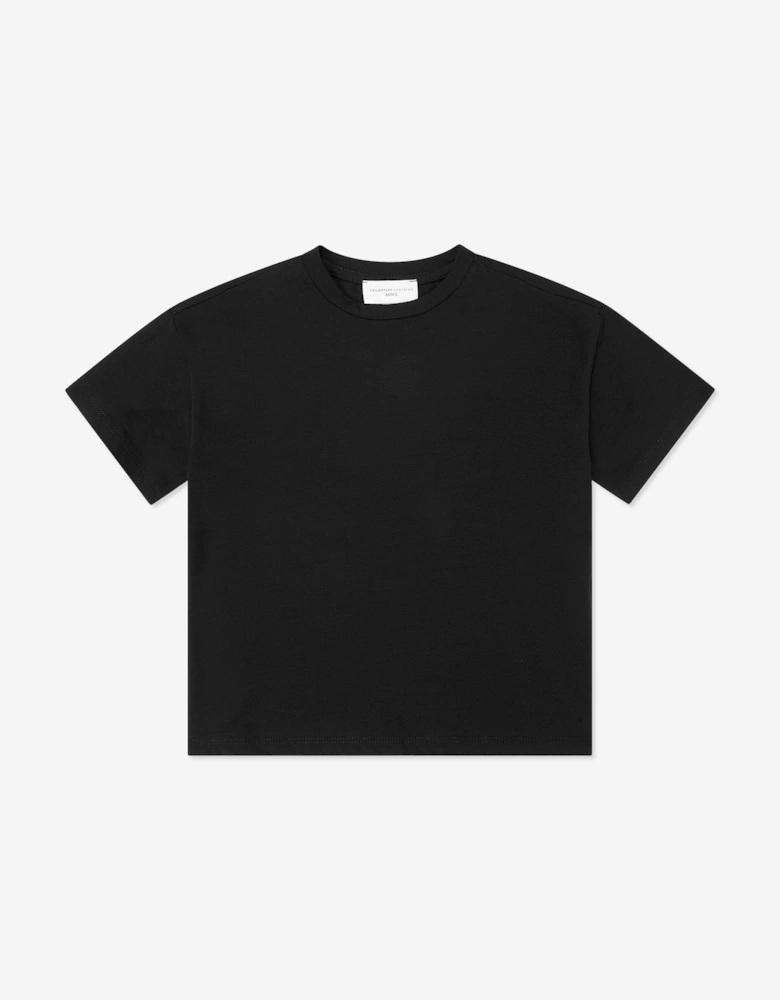 Childsplay Basics Kids Oversized T-Shirt in Black