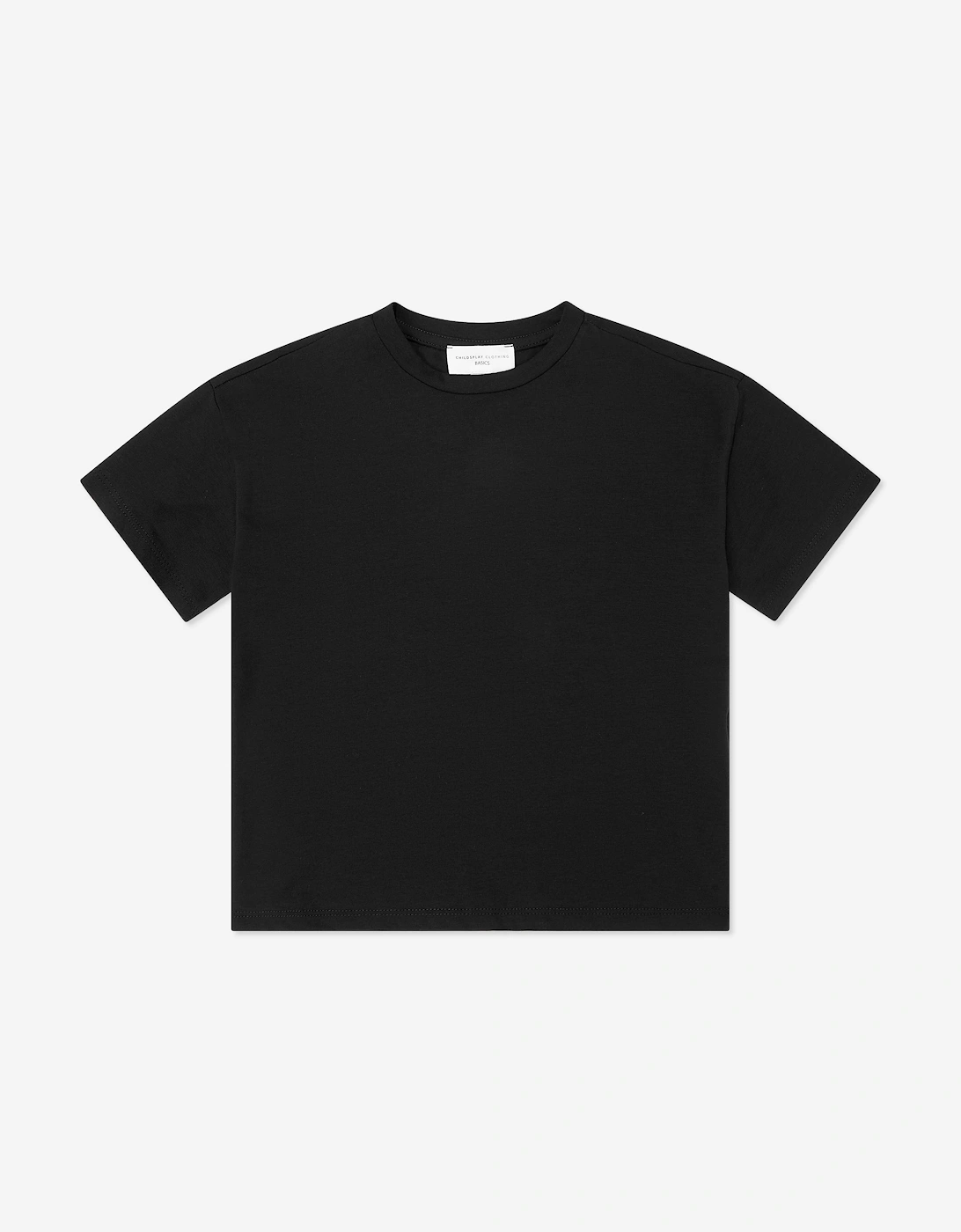 Childsplay Basics Kids Oversized T-Shirt in Black