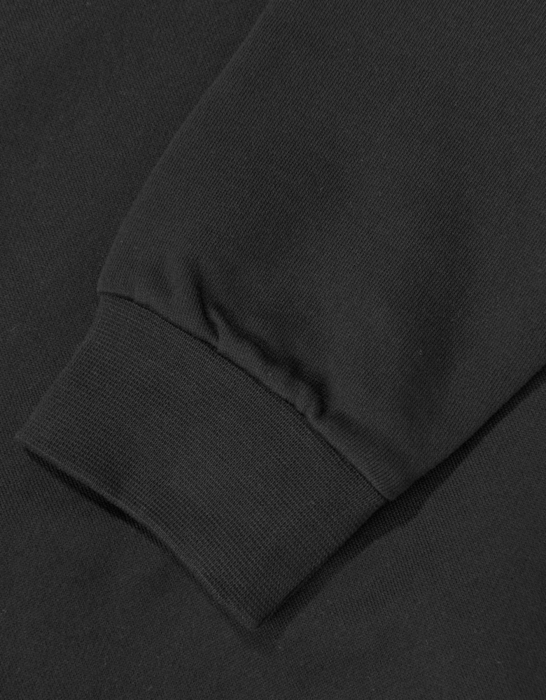 EA7 Emporio Armani Boys Train Athletic Colourblock Hoodie in Black