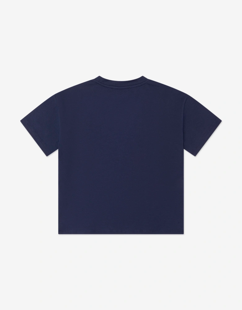 Childsplay Basics Kids Oversized T-Shirt in Navy