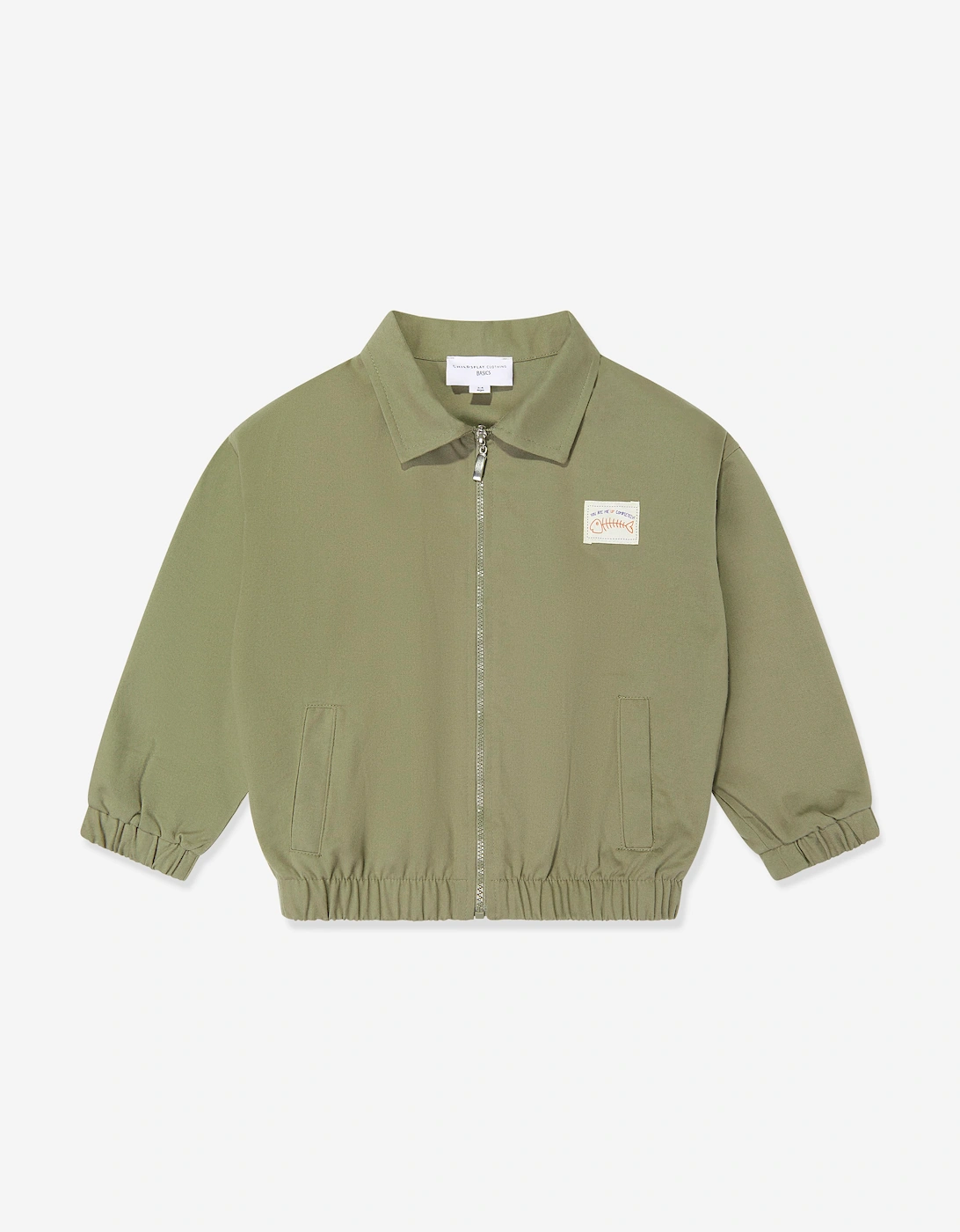 Childsplay Basics Boys Gabardine Jacket in Green