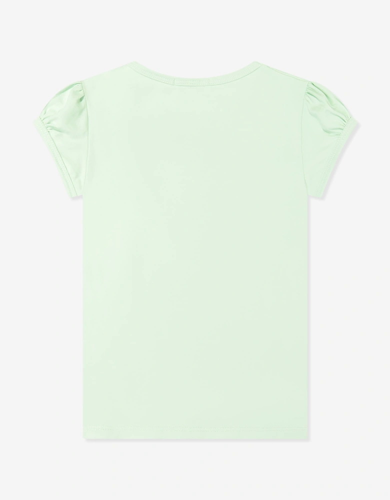 Childsplay Basics Girls Cotton T-Shirt in Green