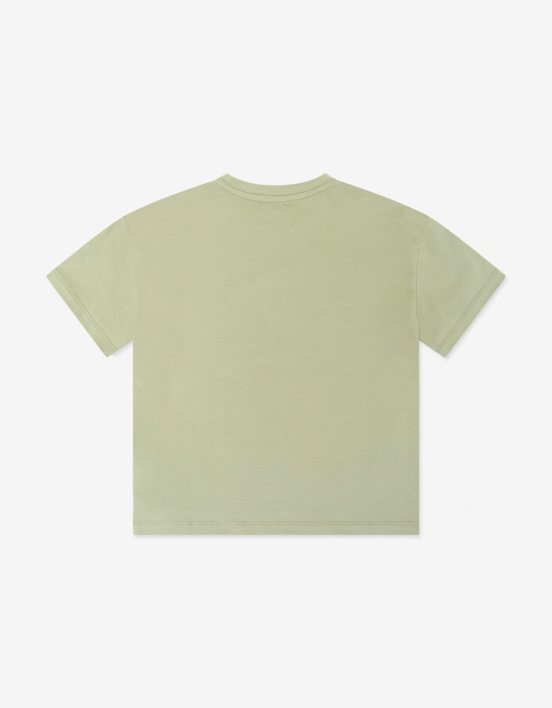 Childsplay Basics Kids Oversized T-Shirt in Green