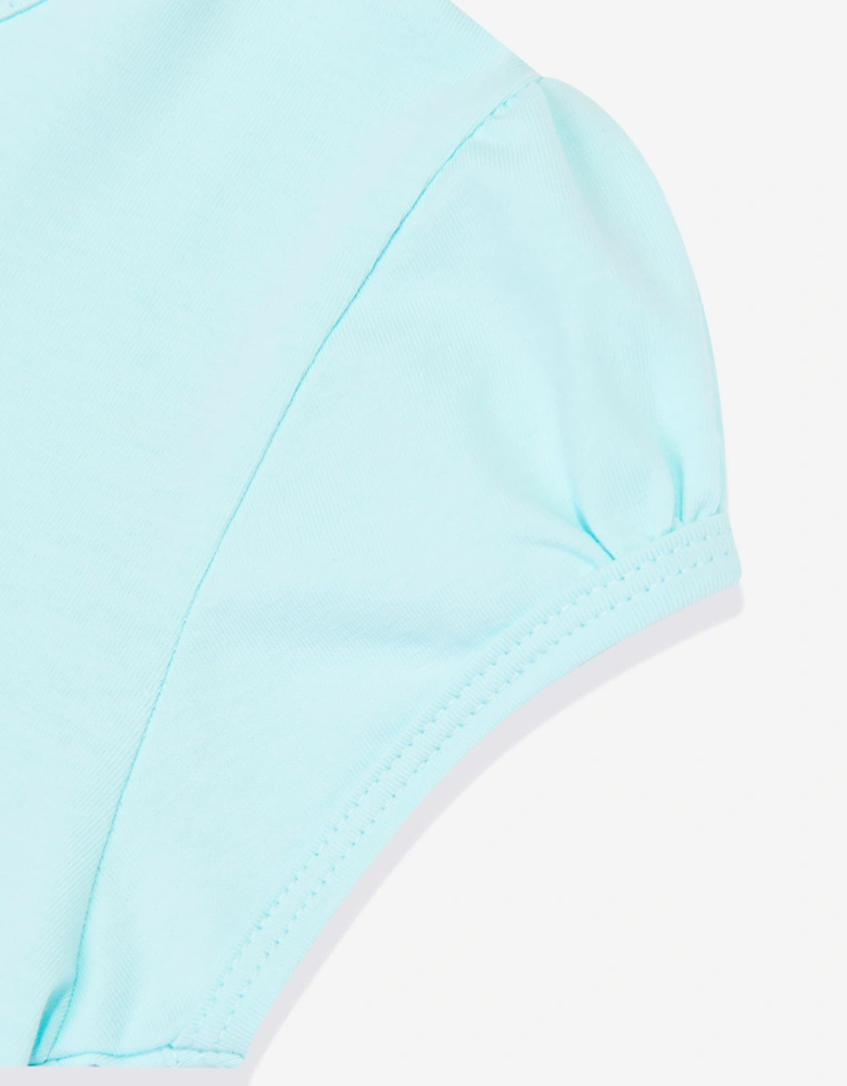 Childsplay Basics Girls Cotton T-Shirt in Blue