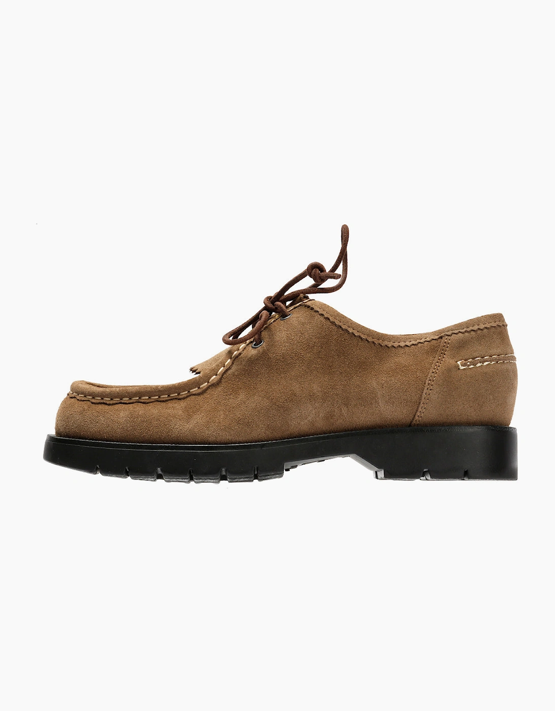 Kleman Padror MX V Suede Men's Taupe Lace-Up Shoes