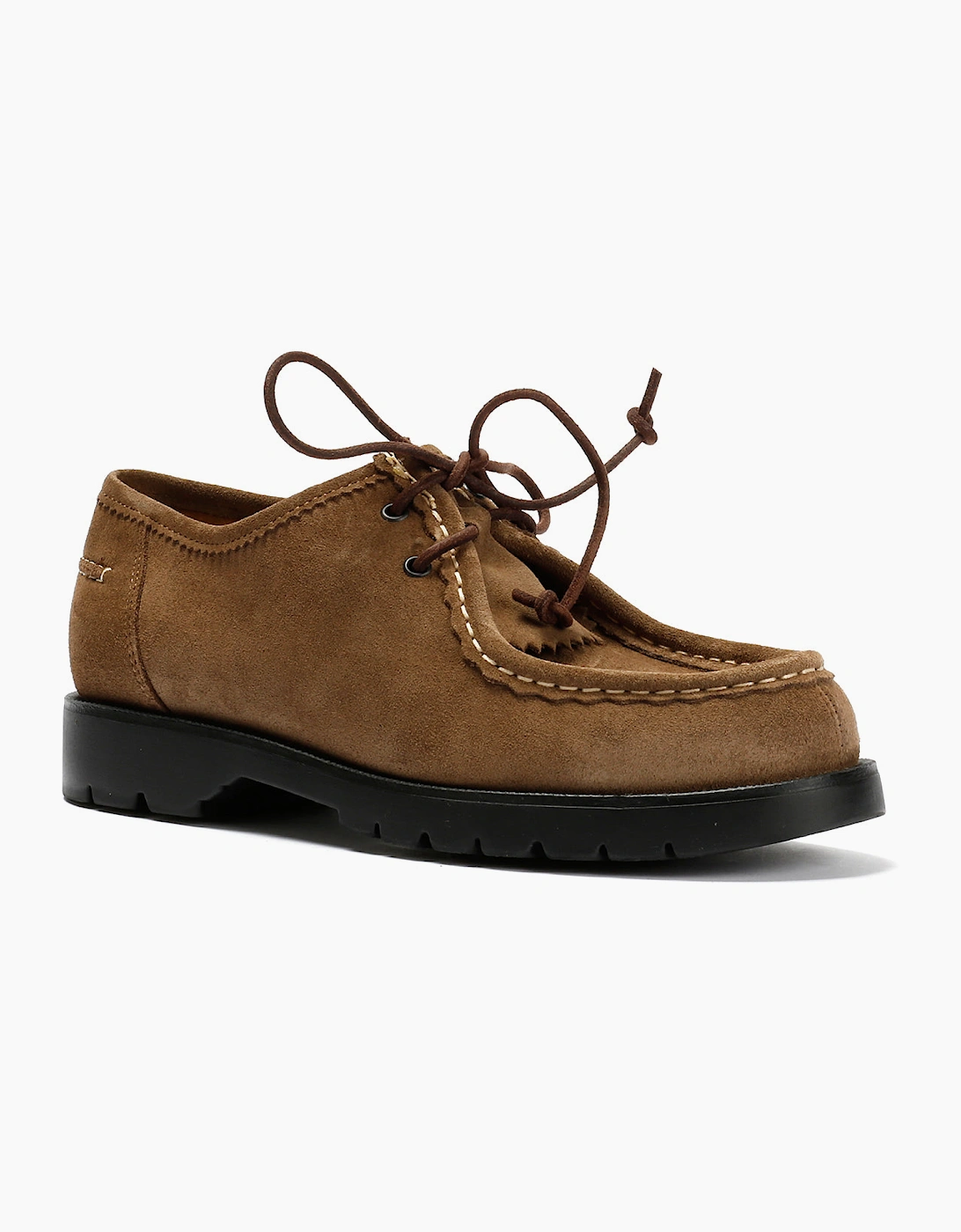 Kleman Padror MX V Suede Men's Taupe Lace-Up Shoes