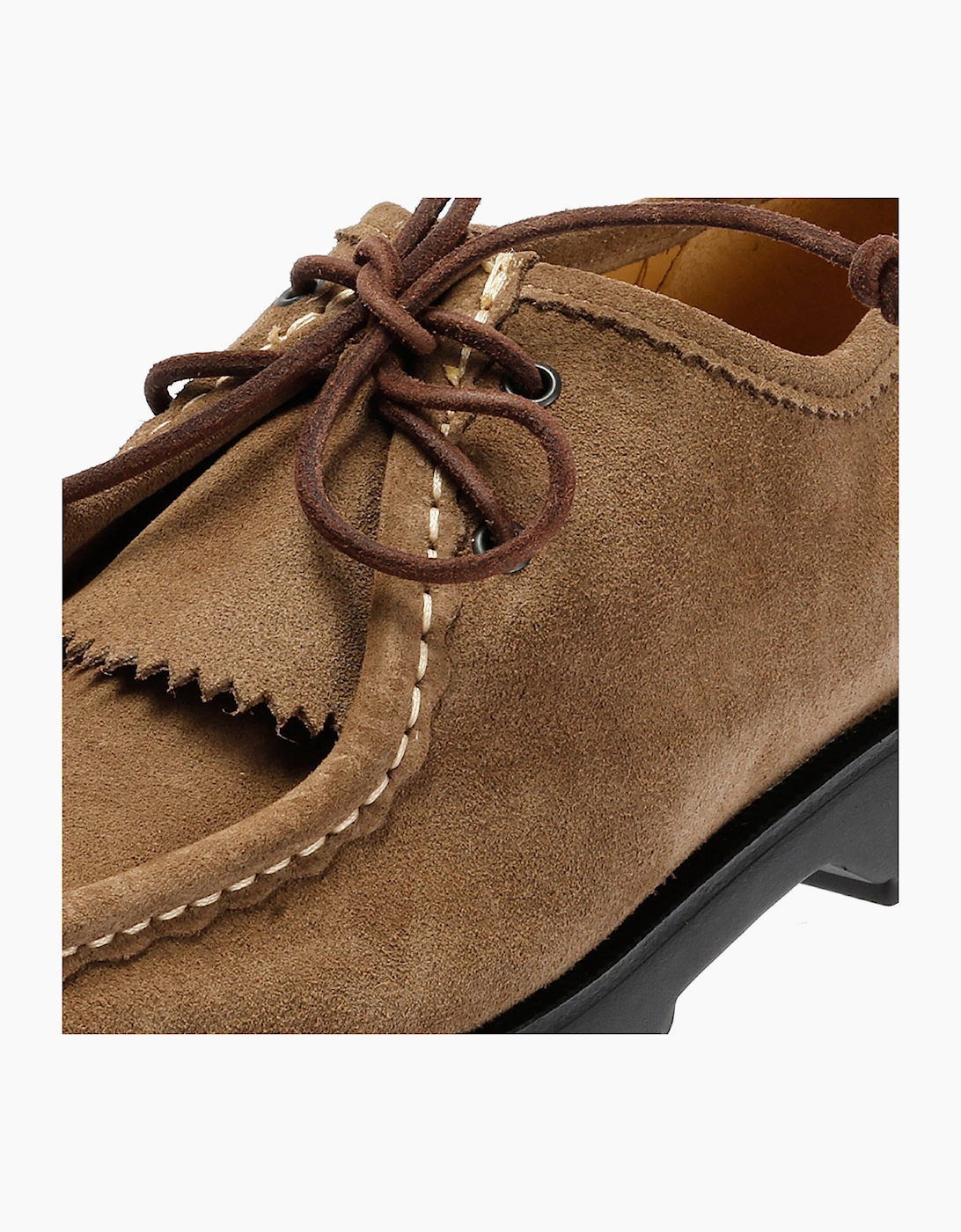 Kleman Padror MX V Suede Men's Taupe Lace-Up Shoes