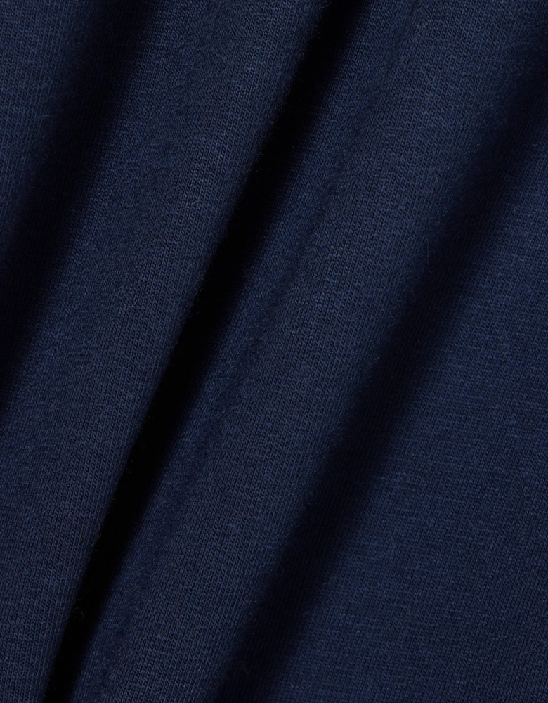 Lacoste Fleece Mens Loungewear Pants - Navy Blue/White 525
