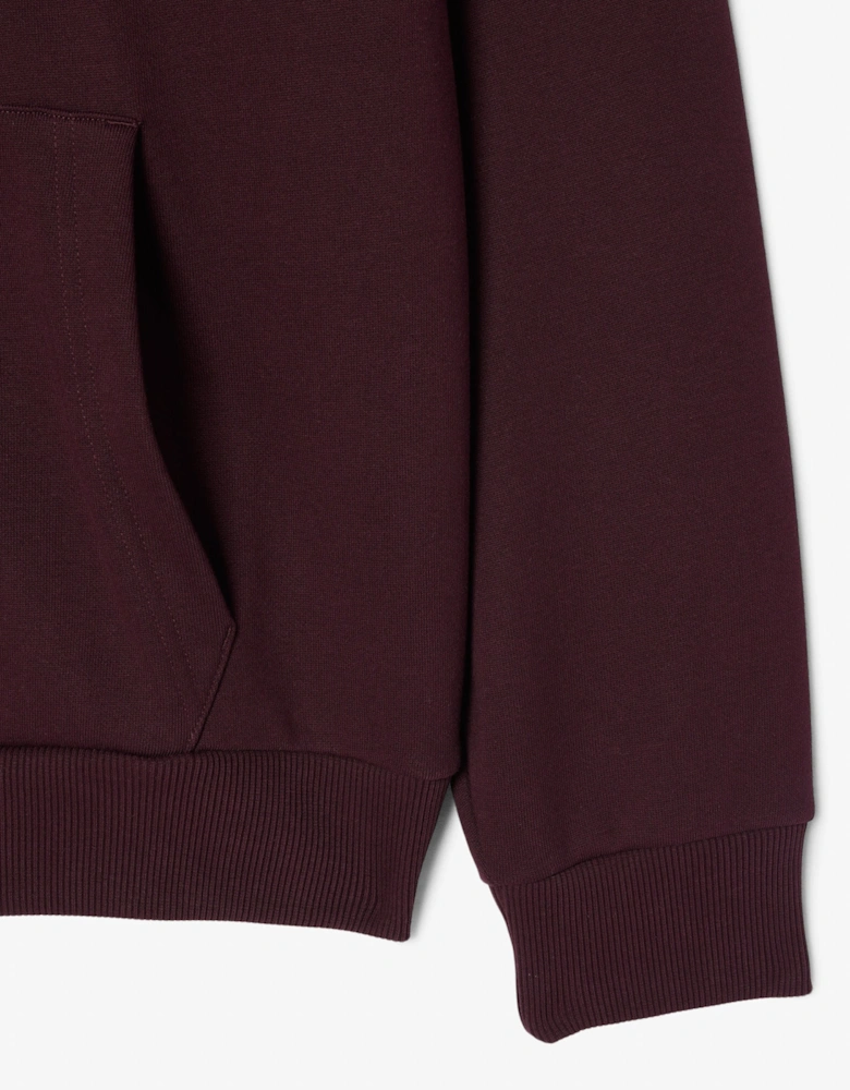 Lacoste Fleece Mens Classic Fit Hoodie - Oxalis 3KE