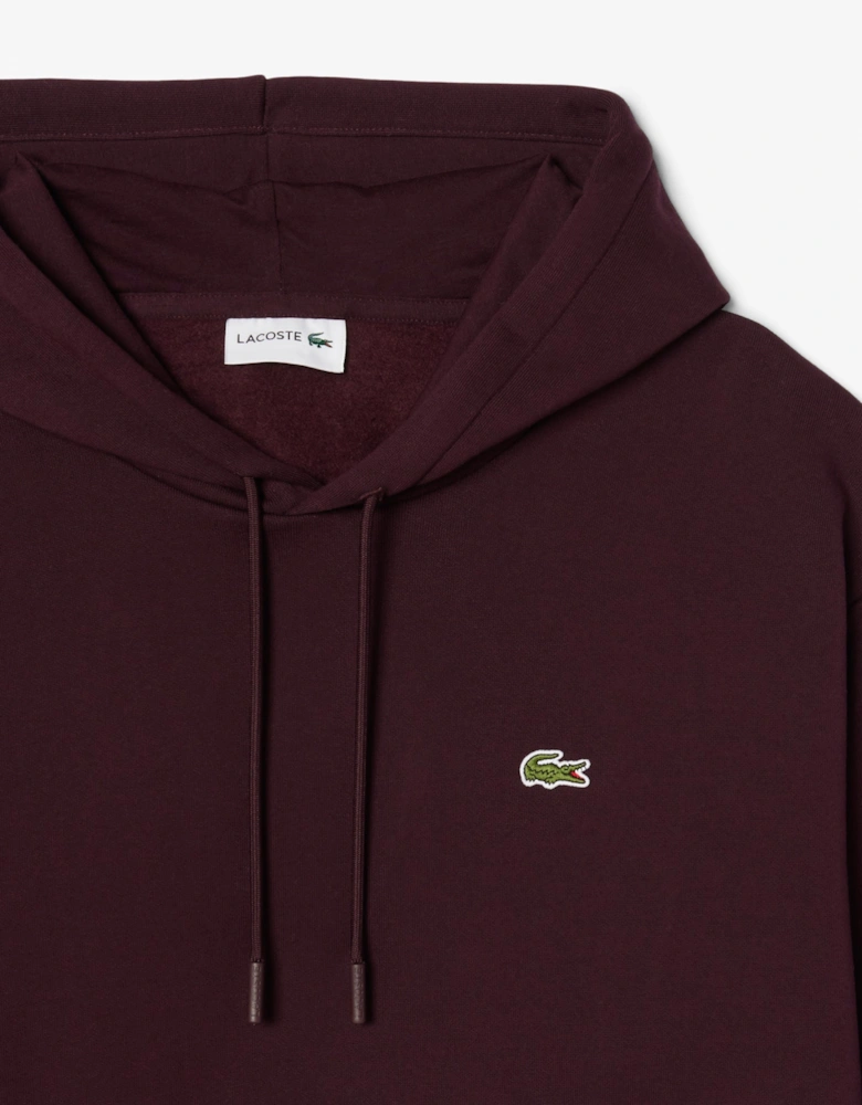 Lacoste Fleece Mens Classic Fit Hoodie - Oxalis 3KE