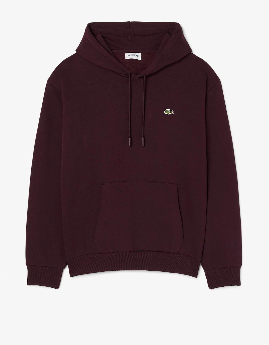 Lacoste Fleece Mens Classic Fit Hoodie - Oxalis 3KE