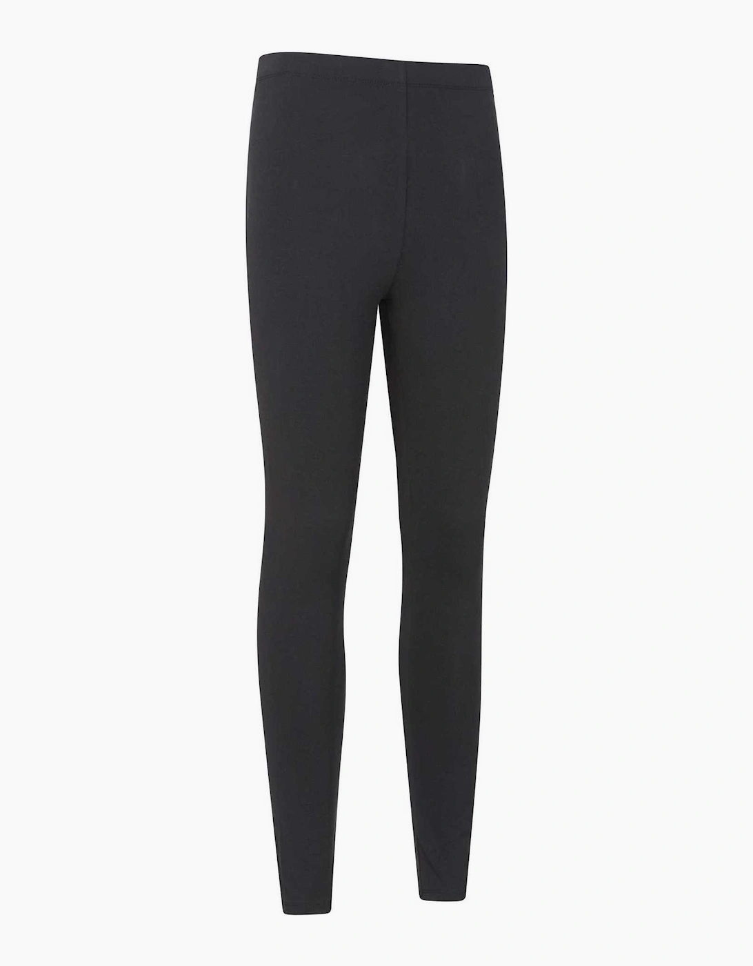 Mountain Warehouse Womens/Ladies Cotton Blend Midweight Leggings (Pack of 2)