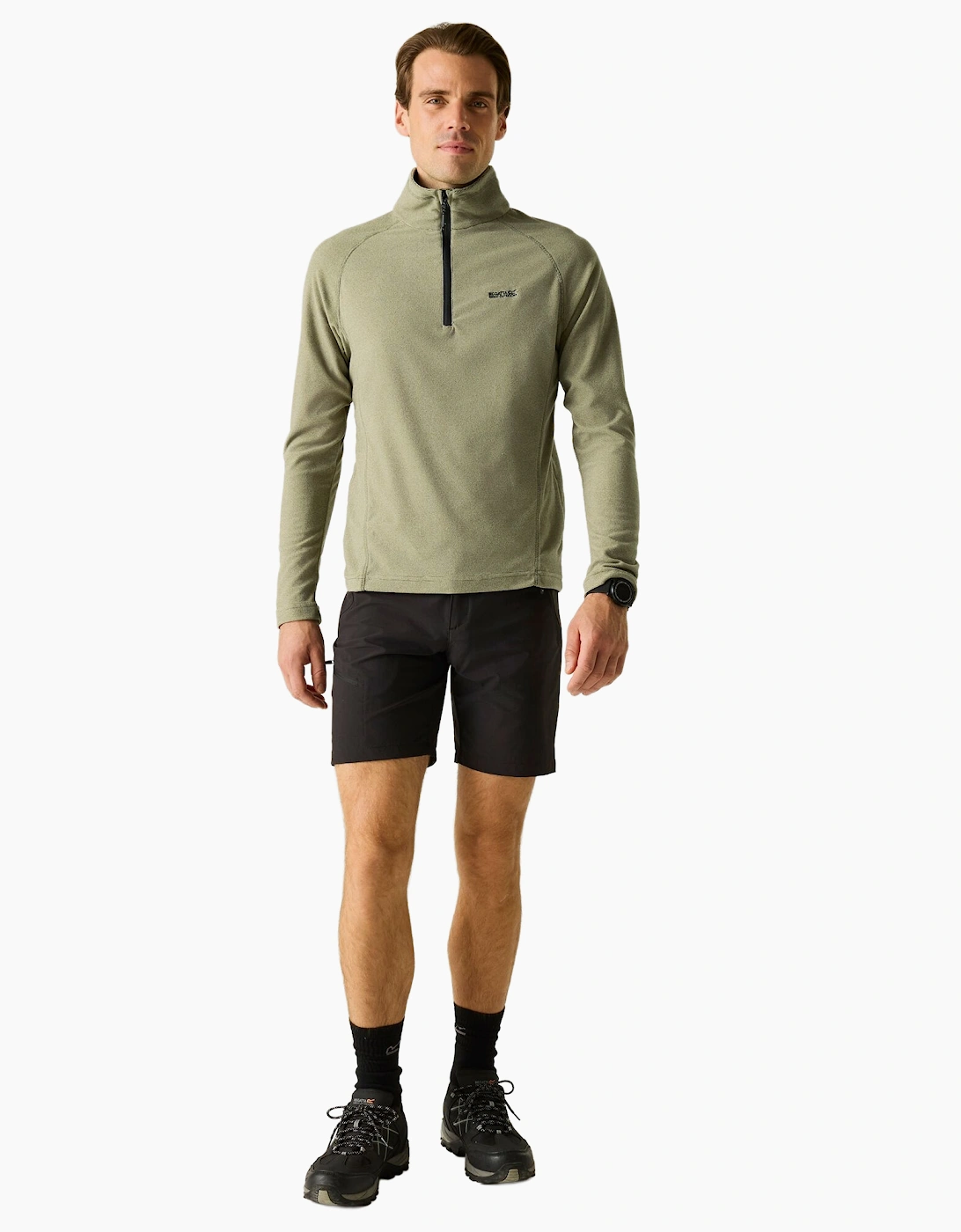 Regatta Great Outdoors Mens Montes Funnel Neck Fleece Jumper