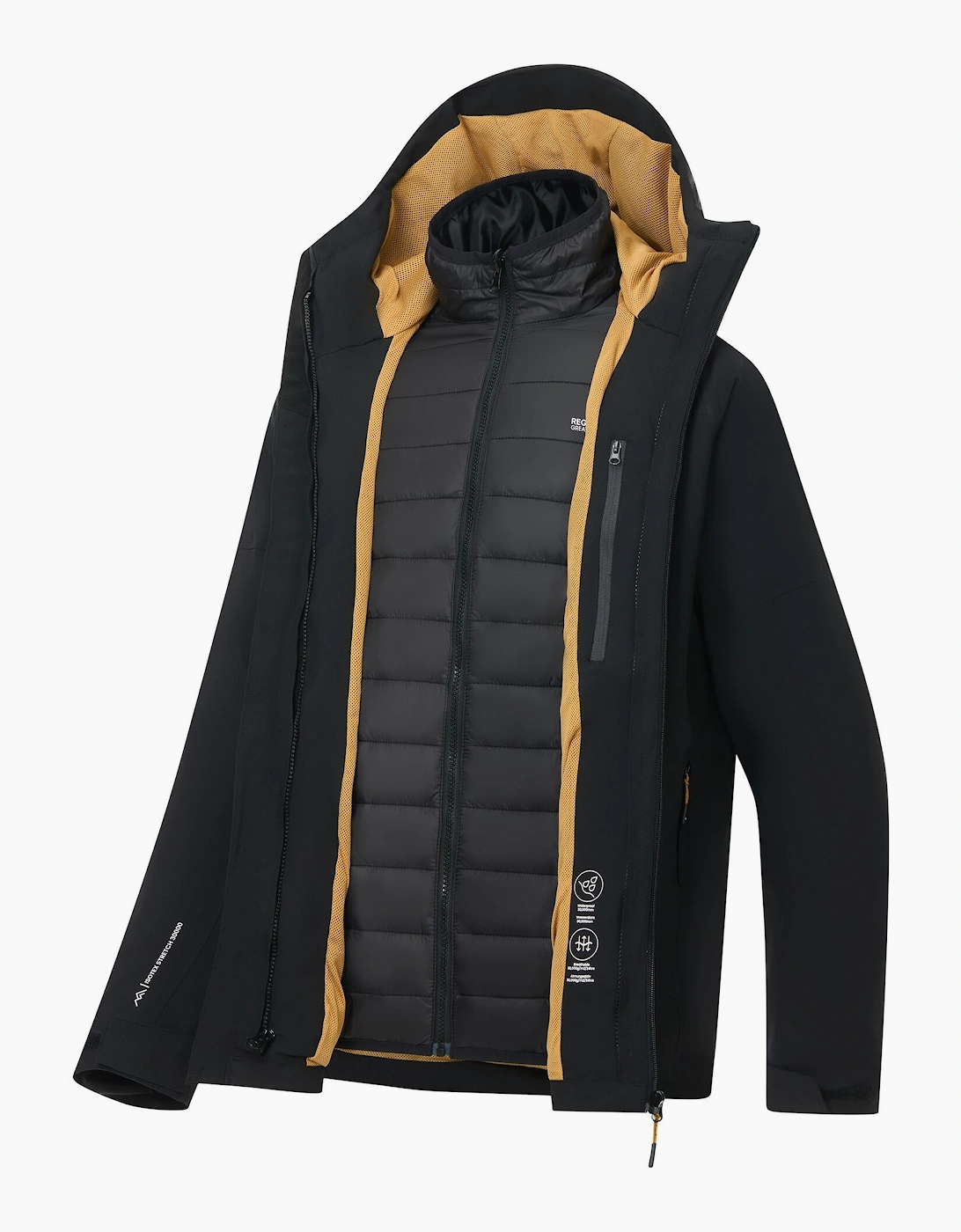 Regatta Mens Wentwood 3 in 1 Jacket