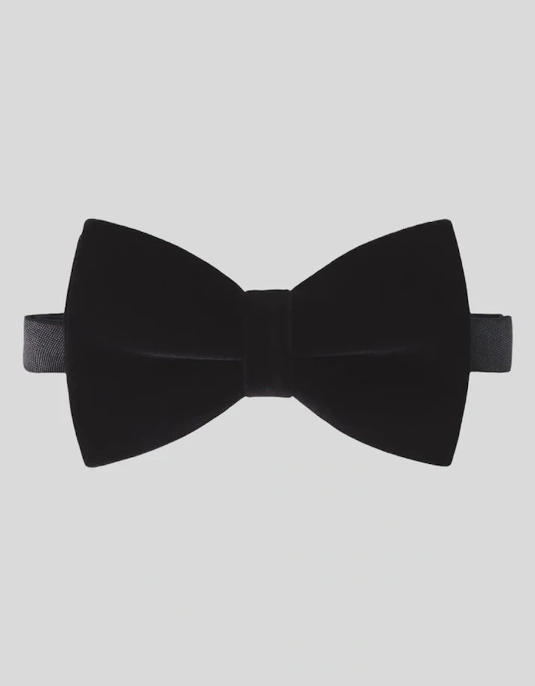 Sophos Dusk Velvet Bow Tie - Black