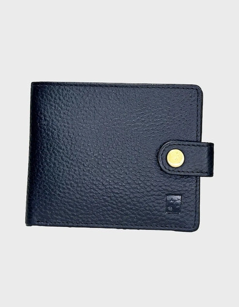 Sophos Pebble Grain Tabbed Wallet - Black