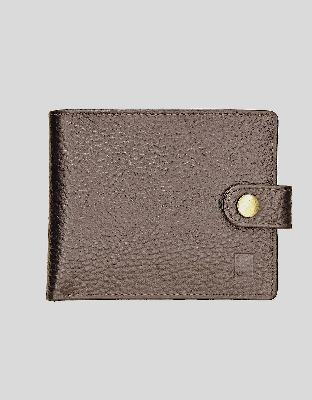 Sophos Pebble Grain Tabbed Wallet - Brown