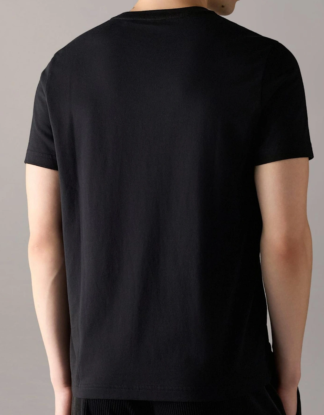 Gold Series Crescent Metal Logo Black T-Shirt