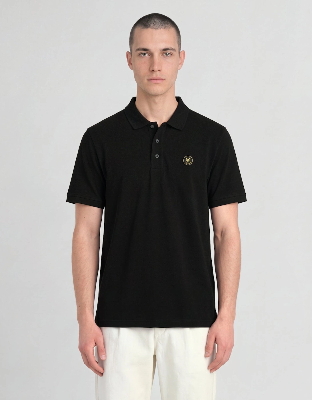 Lyle And Scott Men's Archive Polo Shirt - Black - Size: M