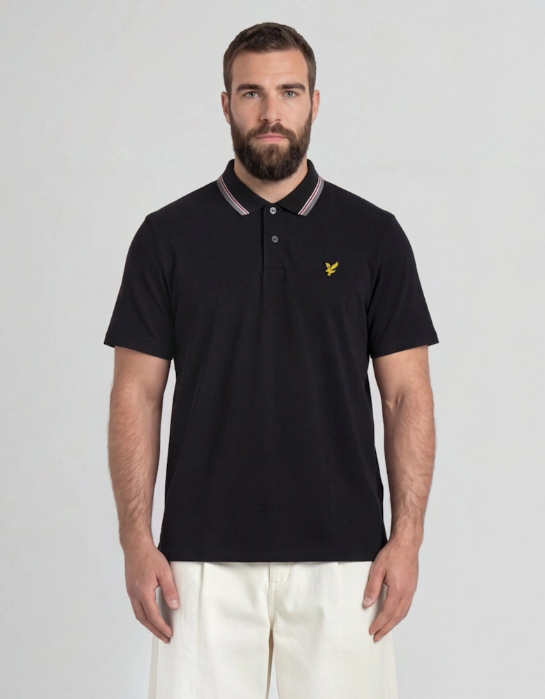 Tipped Track Polo Shirt