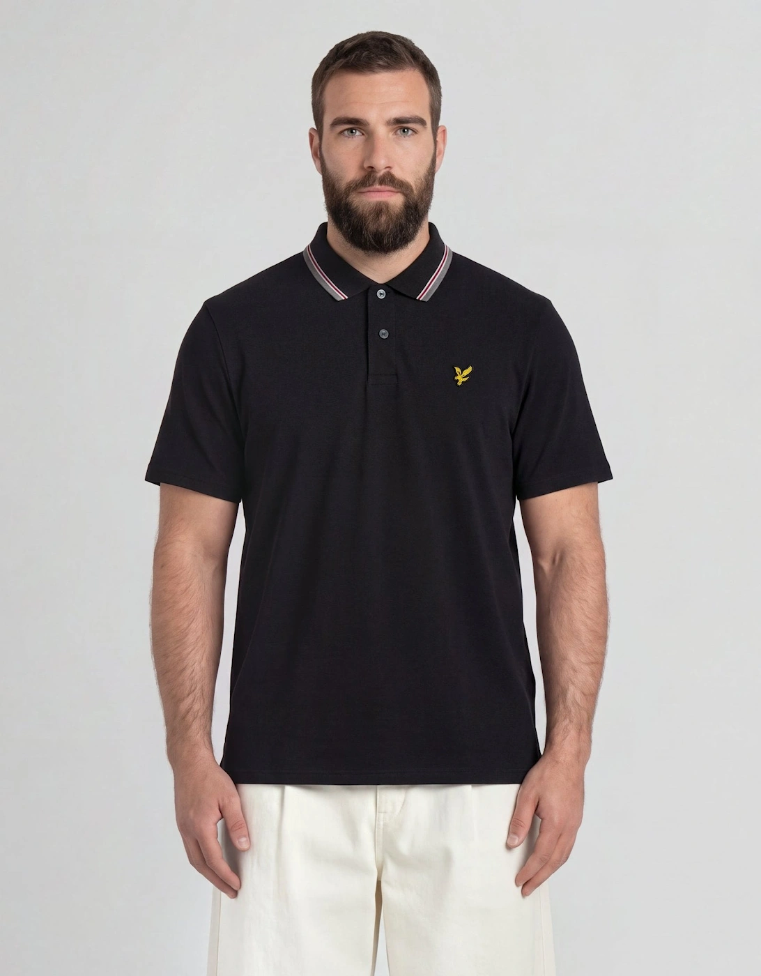 Tipped Track Polo Shirt