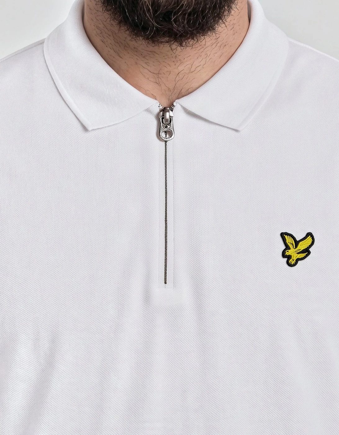 1/4 Zip Short Sleeve Polo Shirt