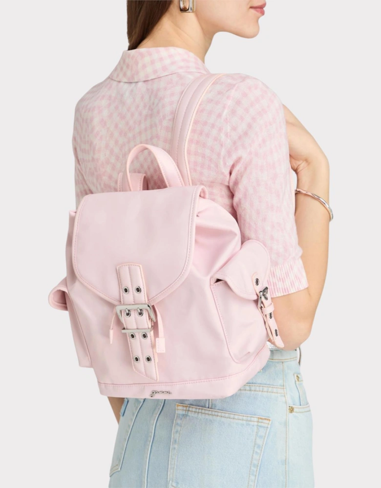 Bucky Shell Backpack Chalk Pink